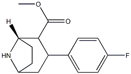 (-)-2-BETA-CARBOMETHOXY-3-BETA-(4-FLUOROPHENYL)NORTROPANE