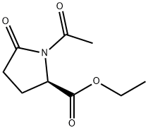 (R)-5-Ethylcarboxyl-N-acetyl-2-pyrrolidinone Structural