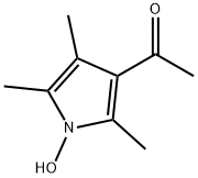 Ethanone, 1-(1-hydroxy-2,4,5-trimethyl-1H-pyrrol-3-yl)- (9CI) Structural