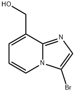 IMidazo[1,2-a]pyridine-8-Methanol, 3-broMo- Structural
