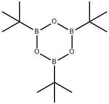 Boroxin,  tris(1,1-dimethylethyl)-  (9CI) Structural