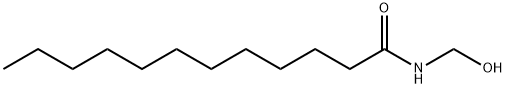 N-(hydroxymethyl)dodecanamide Structural