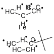 tert-Butylferrocene Structural