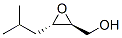 Oxiranemethanol,  3-(2-methylpropyl)-,  (2S-trans)-  (9CI) Structural