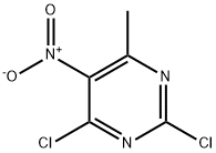 2,4-Dichloro-6-methyl-5-nitropyrimidine Structural