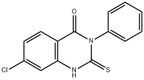 7-CHLORO-3-PHENYL-2-THIOXO-2,3-DIHYDRO-4(1H)-QUINAZOLINONE Structural