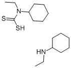 CYCLOHEXYLETHYLDITHIOCARBAMIC ACID N-CYCLOHEXYLETHYLAMMONIUM SALT