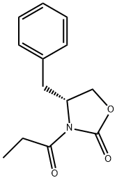 (R)-(-)-4-BENZYL-3-PROPIONYL-2-OXAZOLIDINONE Structural