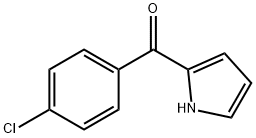 (4-chlorophenyl)(1H-pyrrol-2-yl)methanone Structural