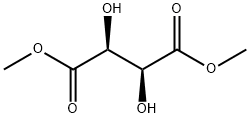 (-)-Dimethyl D-tartrate Structural