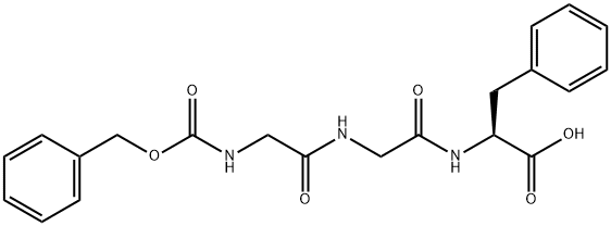 Z-GLY-GLY-PHE-OH Structural