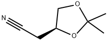 (S)-2,2-DIMETHYL-1,3-DIOXOLANE-4-ACETONITRILE Structural