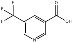 5-(Trifluoromethyl)nicotinic acid Structural