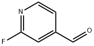 2-Fluoropyridine-4-carboxaldehyde Structural