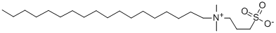 3-(Dimethyloctadecylazaniumyl)propane-1-sulfonate Structural