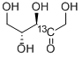 D-[2-13C]ERYTHRO-PENT-2-ULOSE Structural
