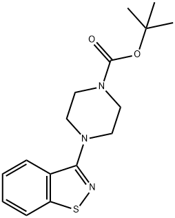 1,1-DIMETHYLETHYL 4-(1,2-BENZISOTHIAZOLE-3-YL)-1-PIPERAZINECARBOXYLATE