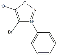 Sydnone, 4-bromo-3-phenyl- Structural