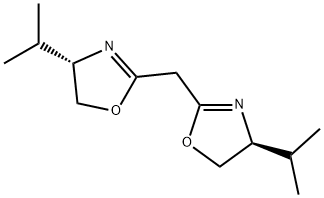 Bis[(4S)-(1-methylethyl)oxazolin-2-yl]methane Structural