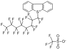 S-(N-PERFLUOROOCTYL)DIBENZOTHIOPHENIUM TRIFLUORO-METHANESULFONATE   DISCONTINUED  03/08/01