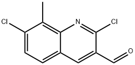 2,7-DICHLORO-8-METHYLQUINOLINE-3-CARBOXALDEHYDE