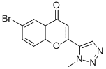 4H-1-Benzopyran-4-one, 6-bromo-2-(1-methyl-1H-1,2,3-triazol-5-yl)-