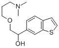 alpha-((3-(Dimethylamino)propoxy)methyl)benzo(b)thiophene-6-methanol