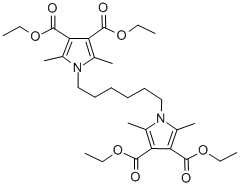 TETRAETHYL 1,1'-HEXAMETHYLENEBIS(2,5-DIMETHYL-1H-PYRROLE-3,4-DICARBOXYLATE)