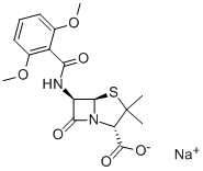 Methicillin Sodium Salt Structural