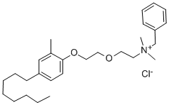 OCTYLCRESOXYETHOXYETHYL DIMETHYL-BENZYL AMMONIUM CHLORIDE