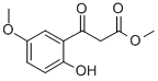 Methyl 3-(2-Hydroxy-5-methoxyphenyl)-3-oxopropanoate Structural