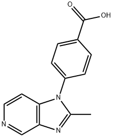 4-(2-METHYL-1H-IMIDAZO[4,5-C]PYRIDIN-1-YL)BENZOIC ACID