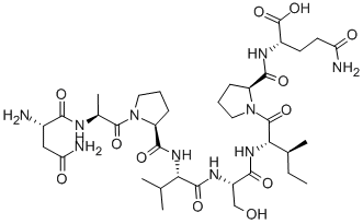 H-SER-PHE-GLU-ARG-PHE-GLU-ILE-PHE-PRO-LYS-OH Structural