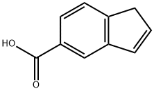 INDENE-5-CARBOXYLIC ACID Structural