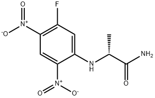 FDNP-D-ALA-NH2 Structural