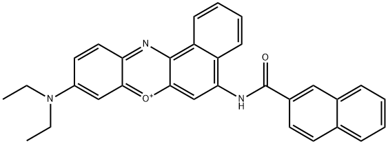 9-(DIETHYLAMINO)-5-(2-NAPHTHOYLIMINO)-5H-BENZO[A]PHENOXAZINE