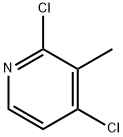 2,4-Dichloro-3-methylpyridine Structural