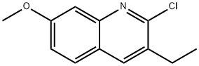 2-CHLORO-3-ETHYL-7-METHOXYQUINOLINE