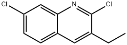 2,7-DICHLORO-3-ETHYLQUINOLINE Structural