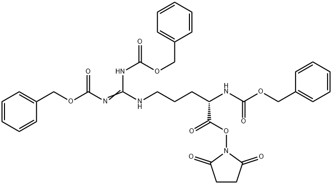 Z-ARG(Z)2-OSU Structural