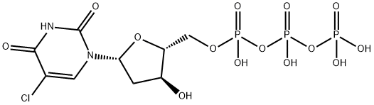 5-chloro-2'-deoxyuridine 5'-triphosphate Structural