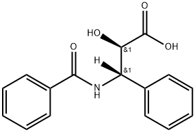 (2R,3S)-N-Benzoyl-3-phenyl Isoserine Structural