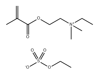 METHACRYLOYL OXYETHYL DIMETHYLETHYL AMMONIUM ETHYLSULFATE Structural