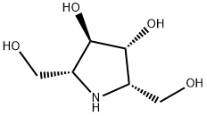 2,5-Anhydro-2,5-imino-D-glucitol Structural