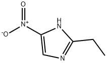 2-ethyl-4-nitro-1H-imidazole Structural