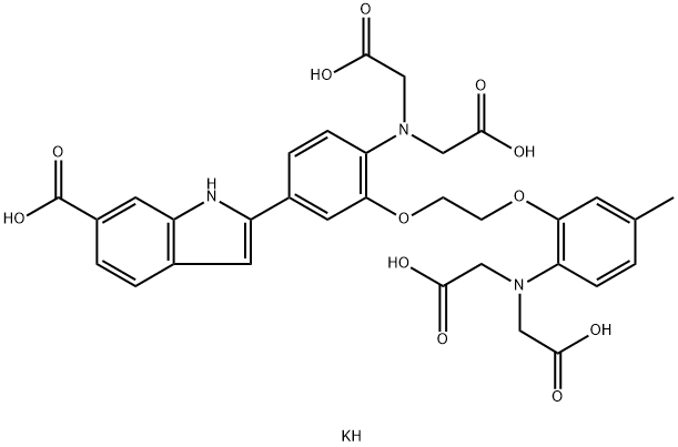 INDO 1 PENTAPOTASSIUM SALT Structural