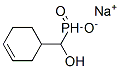 sodium (3-cyclohexen-1-ylhydroxymethyl)phosphinate  Structural