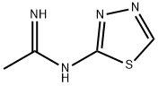 Ethanimidamide,  N-1,3,4-thiadiazol-2-yl- Structural
