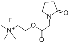 2-(Dimethylamino)ethyl (2-oxo-1-pyrrolidinyl)acetate methiodide Structural Picture