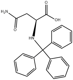 N'-Trityl-L-asparagine Structural